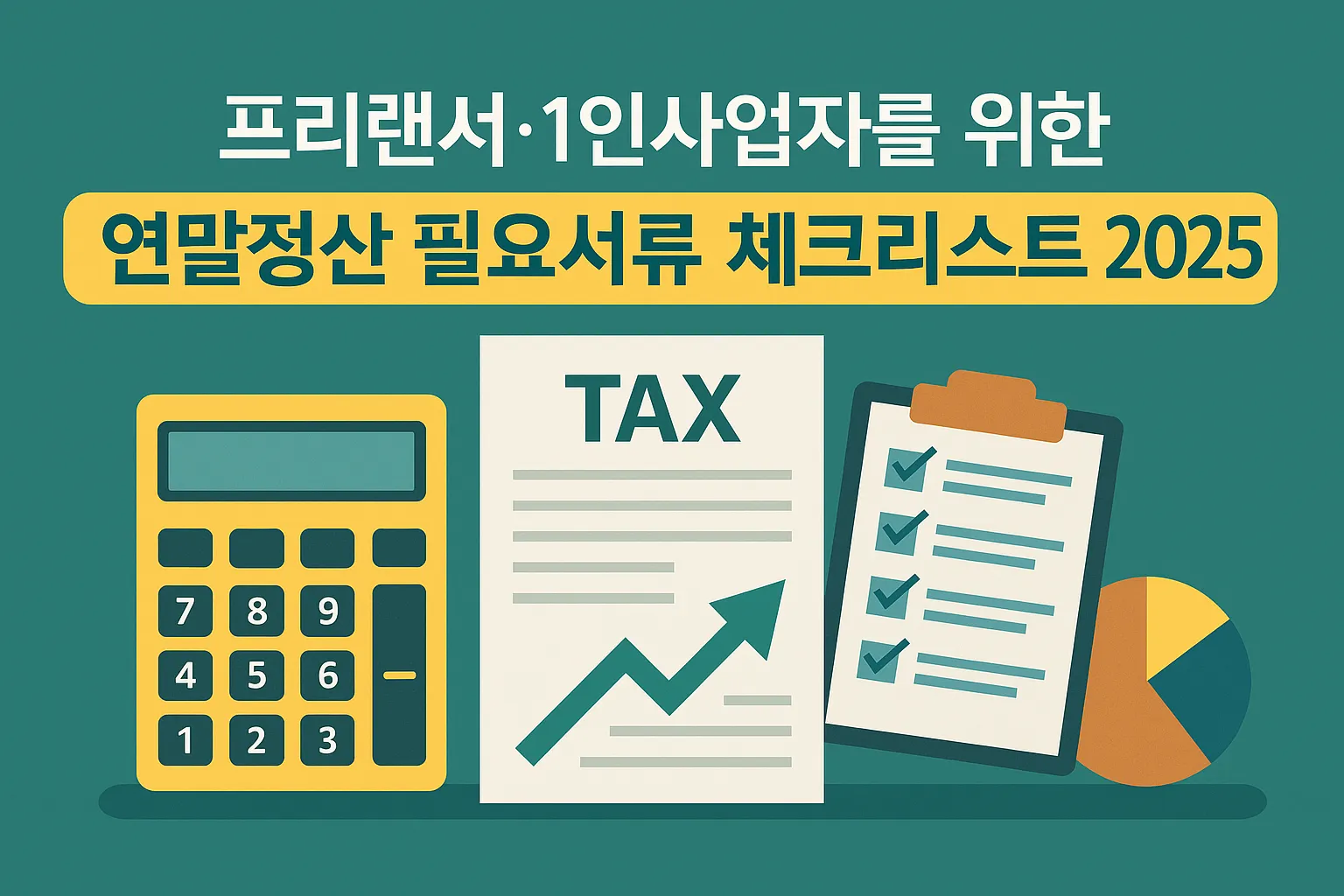 프리랜서 연말정산 2025